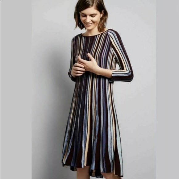 ⚡️SALE⚡️MOTH Nora striped knit dress - Picture 3 of 7